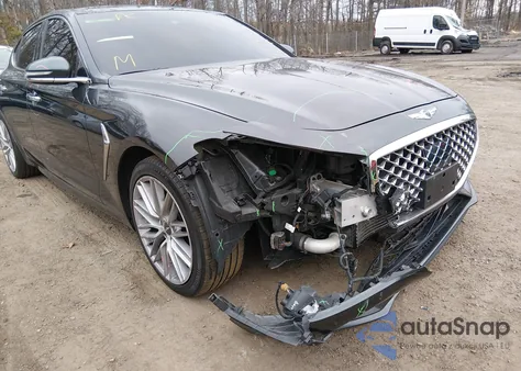 2020 Genesis G70 2.0T Rwd from USA, damaged, VIN KMTG34LA8LU059488